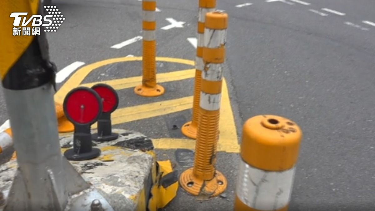 庇護島變「撞車島」 5個月撞14次　議員喊應拆除。（圖／TVBS）