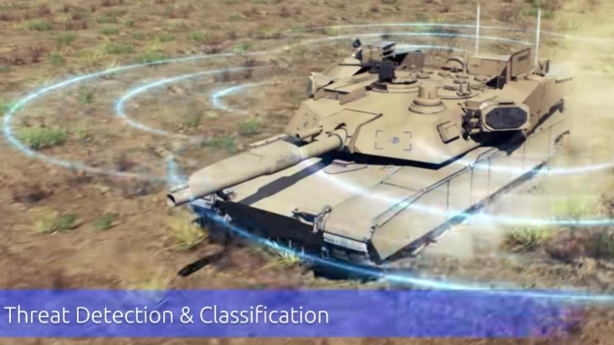 現代戰爭中，單兵反裝甲武器與攻擊型無人機，已對主力戰車造成實質威脅。因此M1A2T未來是否可能有望增配主動防禦系統（APS），也不時引起討論。 (圖／AFAEL Advanced Defense Systems LtdS)