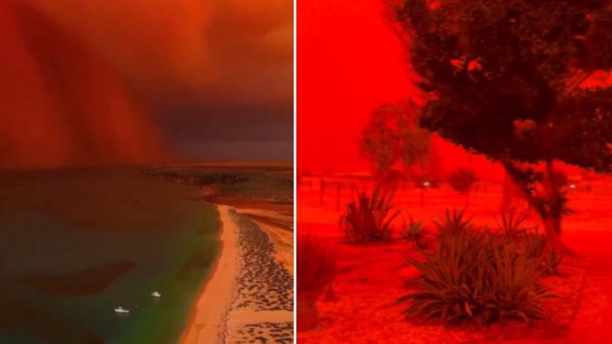 世界末日?澳洲驚現駭人「血紅色天空」 專家揭真相