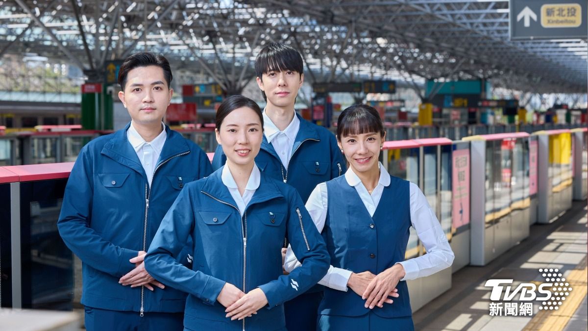 北捷制服全面更新。（圖／北捷提供）