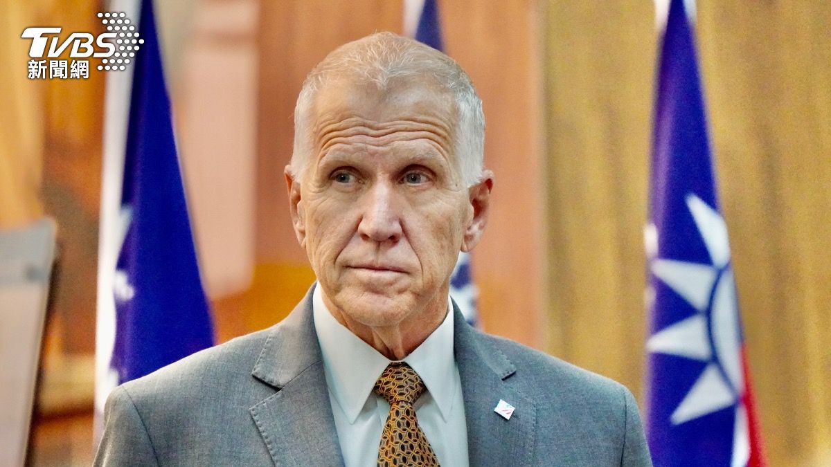 聯邦參院共同主席 Thom Tillis。(圖/區國強攝)