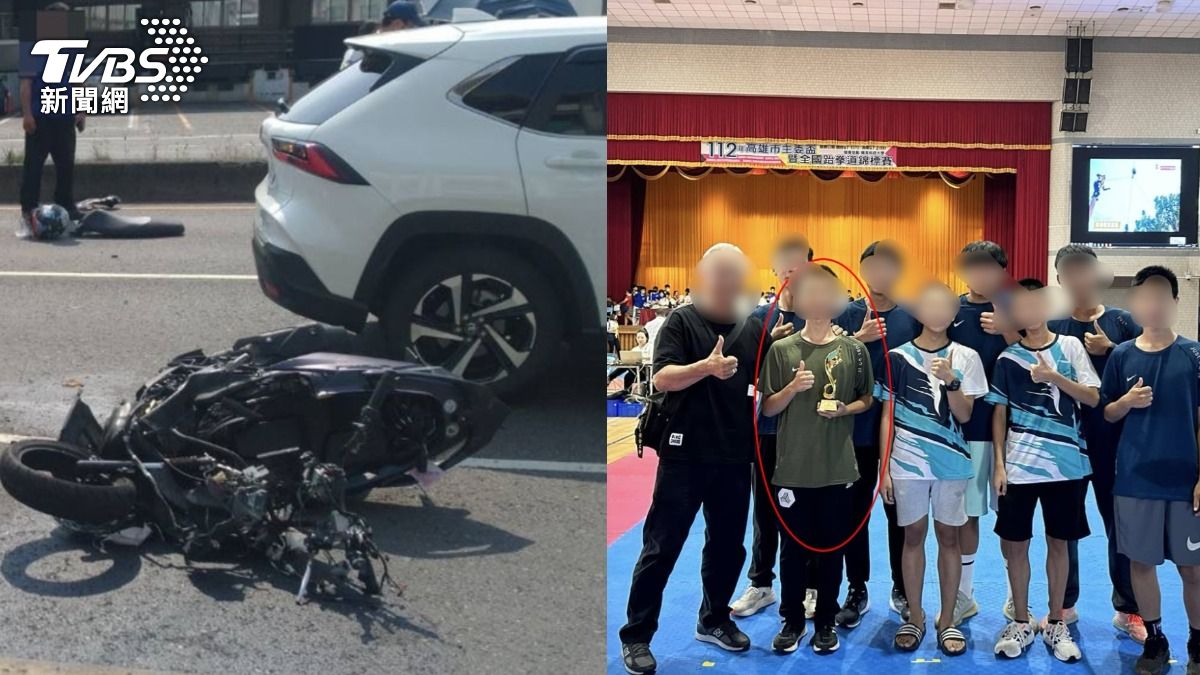 跆拳道好手夢碎!男大生苦讀撐家計被撞死 教練夫妻泣不成聲