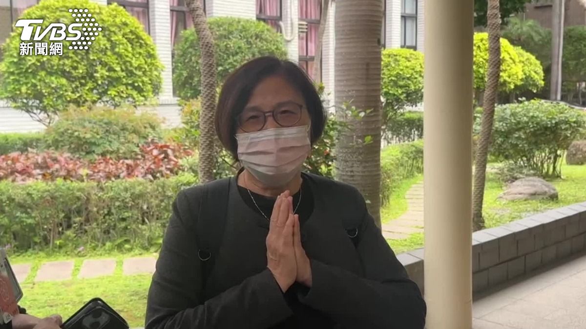 捲入疑似霸凌案，楊珍妮首度發聲，對於顏慧欣逝世感到很難過，透露兩人互動良好。（圖／TVBS）