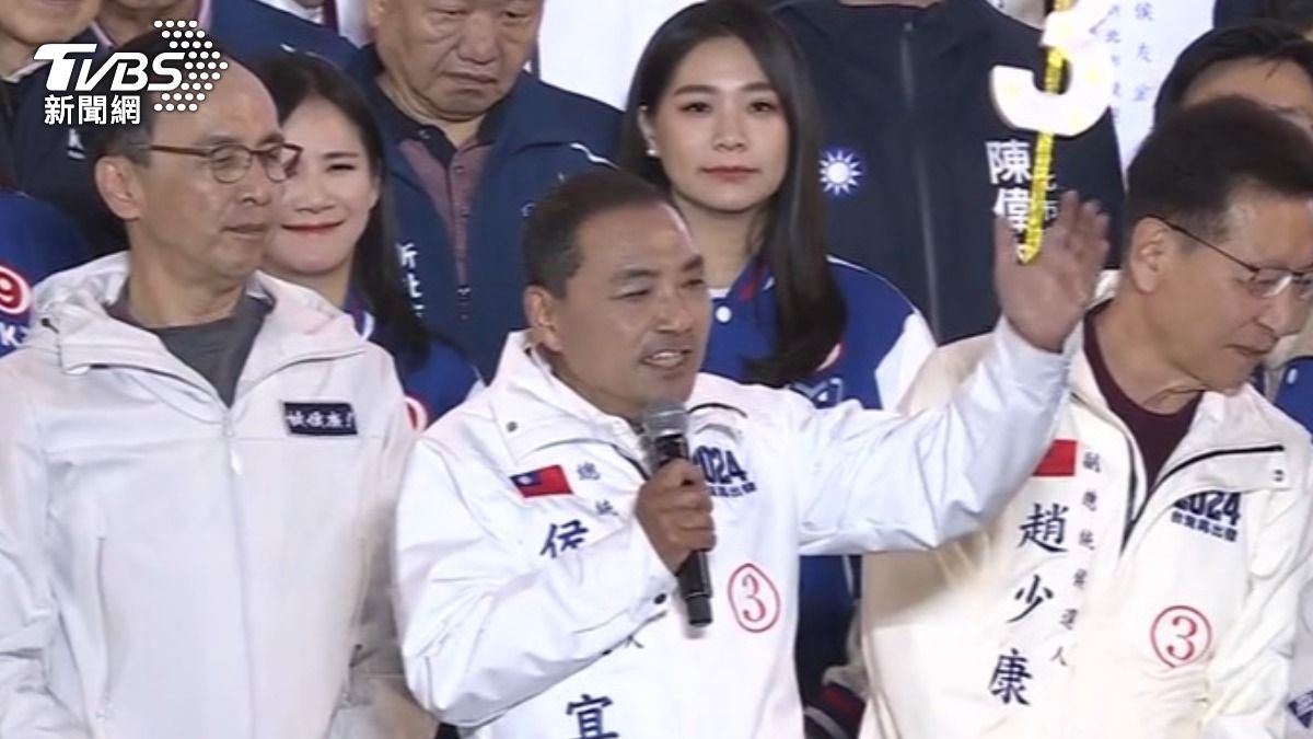 2024大選蕭旭岑拋侯柯全民調,引發當時入主侯辦的金溥聰陣營不滿。(圖/TVBS)