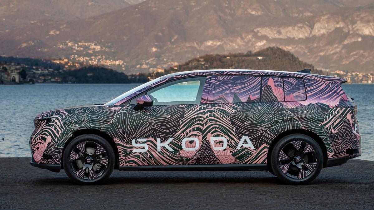 與Kodiaq相比,Peaq無論車長、軸距或車高都有所成長。(圖/Škoda提供)