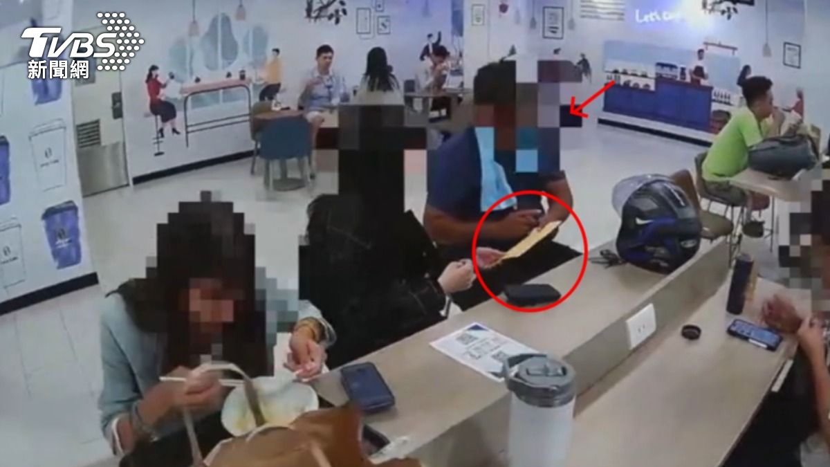 車床工扮金飾店老闆,超商搭訕民眾行騙。(圖/TVBS)