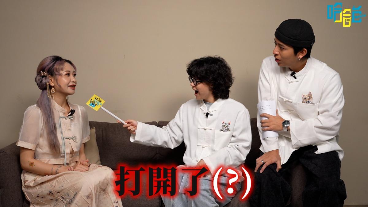本屆奪冠的禕玹老師(左)是多功能靈能者。(圖/哈哈台提供)