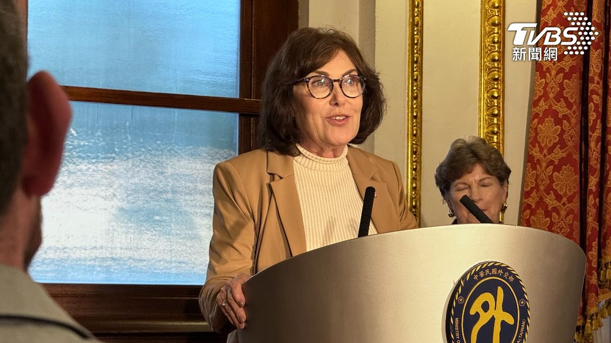 民主黨參議員羅森（Jacky Rosen）。（圖／林恩如攝）