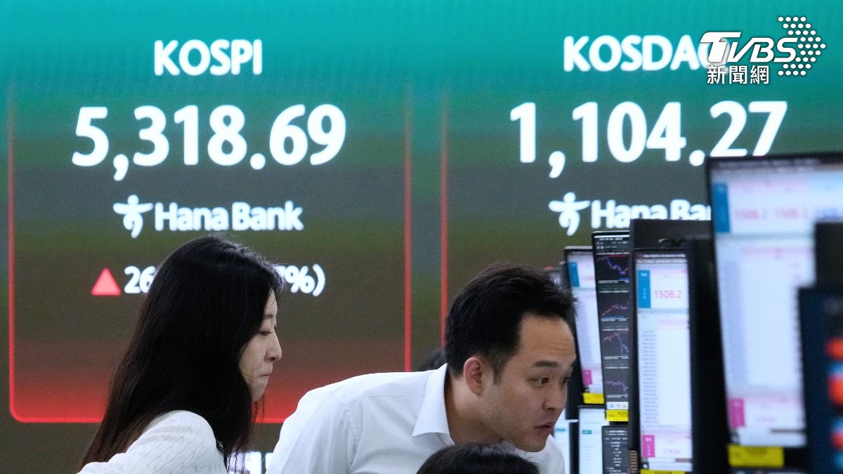 因美伊有望停火,韓國綜合股指(KOSPI)4月1日開高走高。(圖/達志影像美聯社)