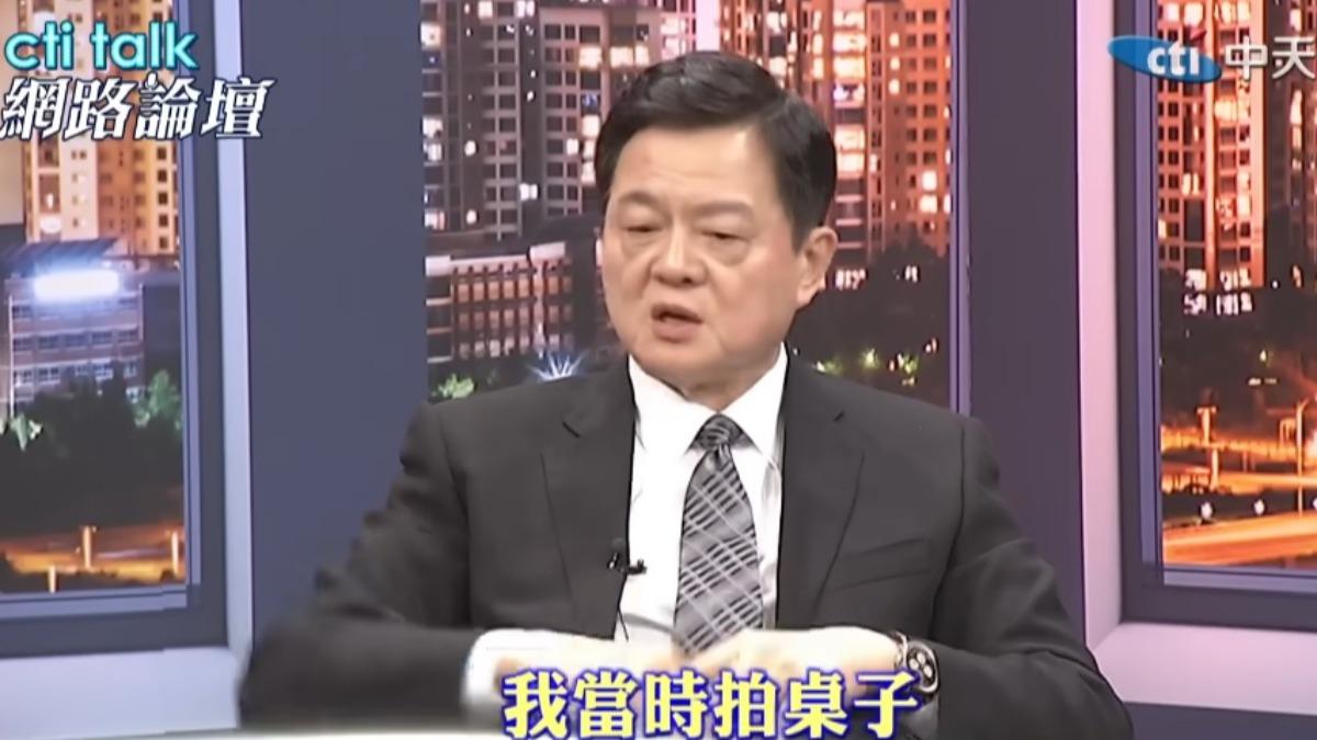 周錫瑋自爆被逼退選內幕。（圖／翻攝自中天新聞YT）
