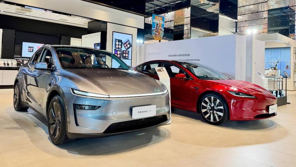 2025年台灣電動車市場首度出現銷售衰退。(圖/台灣特斯拉提供)