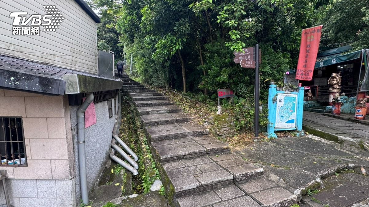 快訊/圓山飯店旁步道驚見「男屍僵」 警封鎖現場調查中