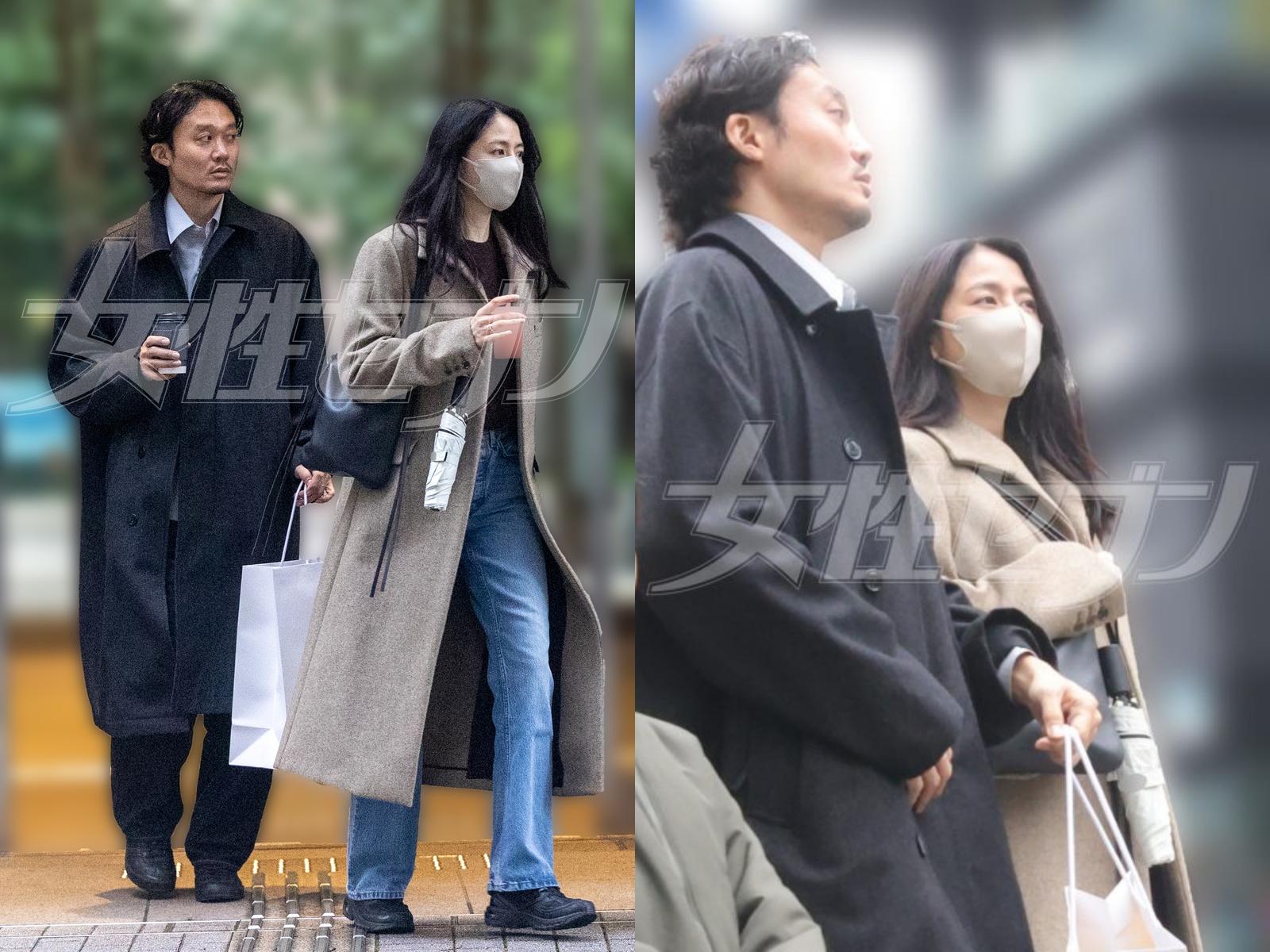 長澤雅美跟福永壯志低調交往，也難得拍到約會照。（圖／翻攝自j7p.jp）
