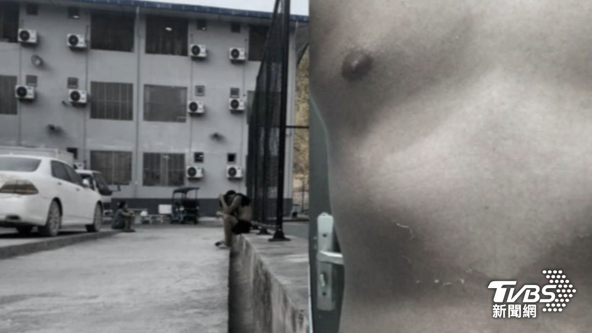 赴泰國求職當翻譯,台男受困緬甸「青松園區」,遭囚禁凌虐一年半,求跨國救援。(圖/TVBS)