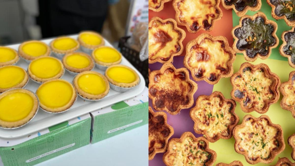 港式蛋塔和葡式蛋塔外皮與內餡都有差別。(圖/翻攝自泰昌餅家粉專、IG@hashtagbhk)
