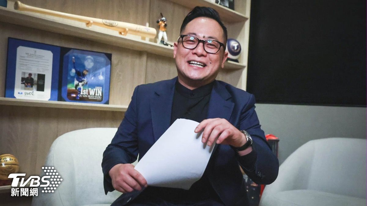 童子瑋分享了不少關於基隆的市政擘劃,展現熱愛基隆的一面。(圖/華子琛攝)