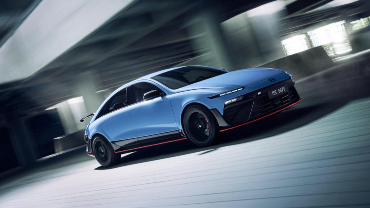 Hyundai Ioniq 6 N擊敗BMW、Chevrolet等品牌,成為世界年度性能車。(圖/Hyundai提供)