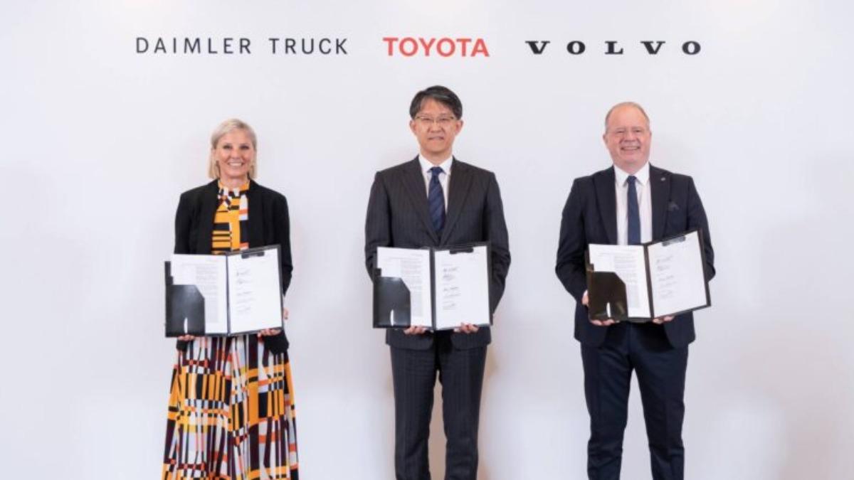 Toyota近期宣布將加入由cellcentric主導的燃料電池合資企業,與Daimler Truck及Volvo Group成為三方平等持股的合作夥伴。(圖/Toyota提供)