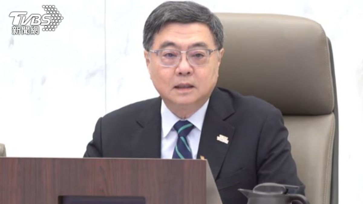行政院長卓榮泰。(圖/TVBS)