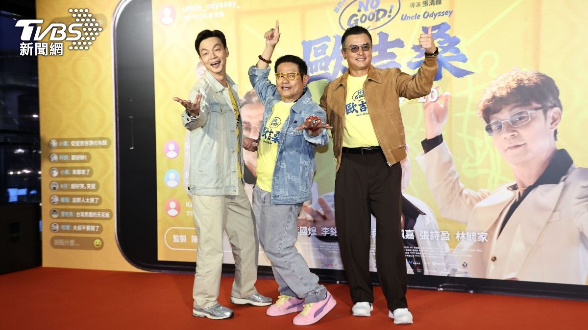 李國煌、許效舜、李銘順3人聚在一起就鬥嘴不停。（圖／張哲鳴攝）