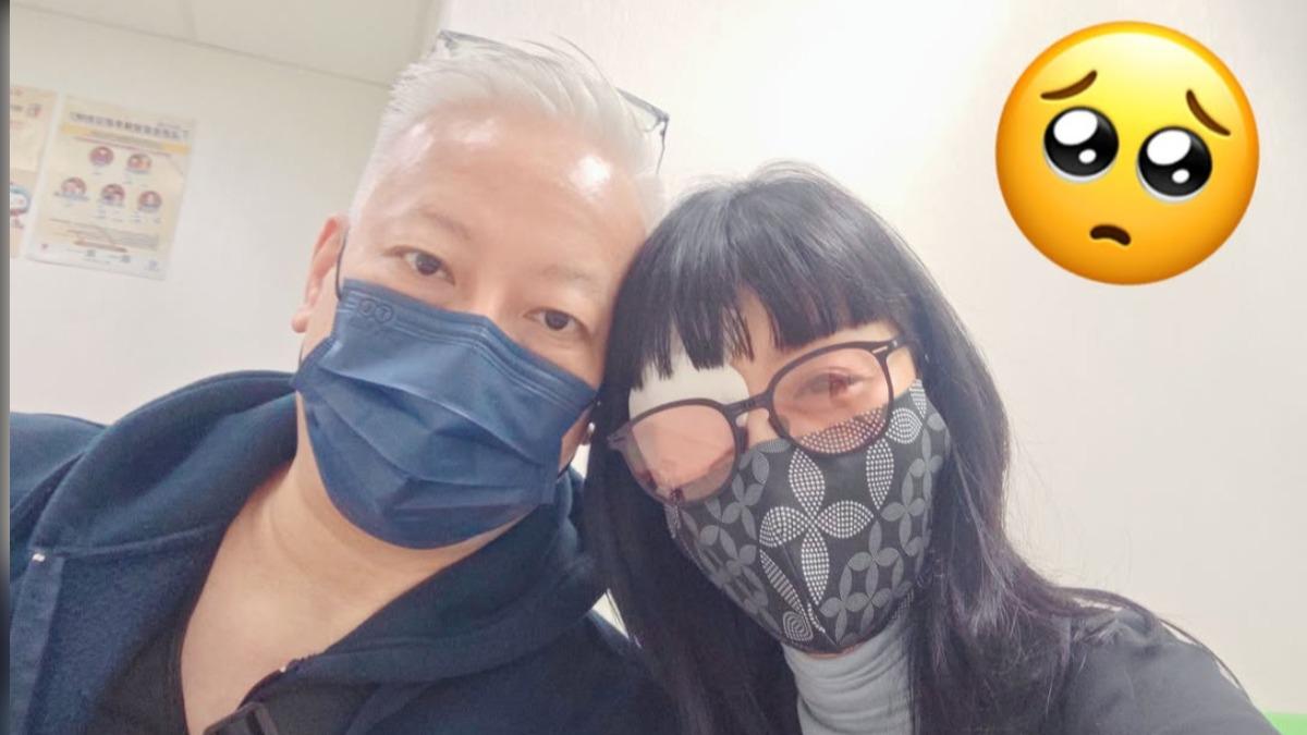 56歲港星陳芷菁自爆連續兩個月動手術,幸好律師老公張錦榮始終陪伴在旁。(圖/翻攝自IG)