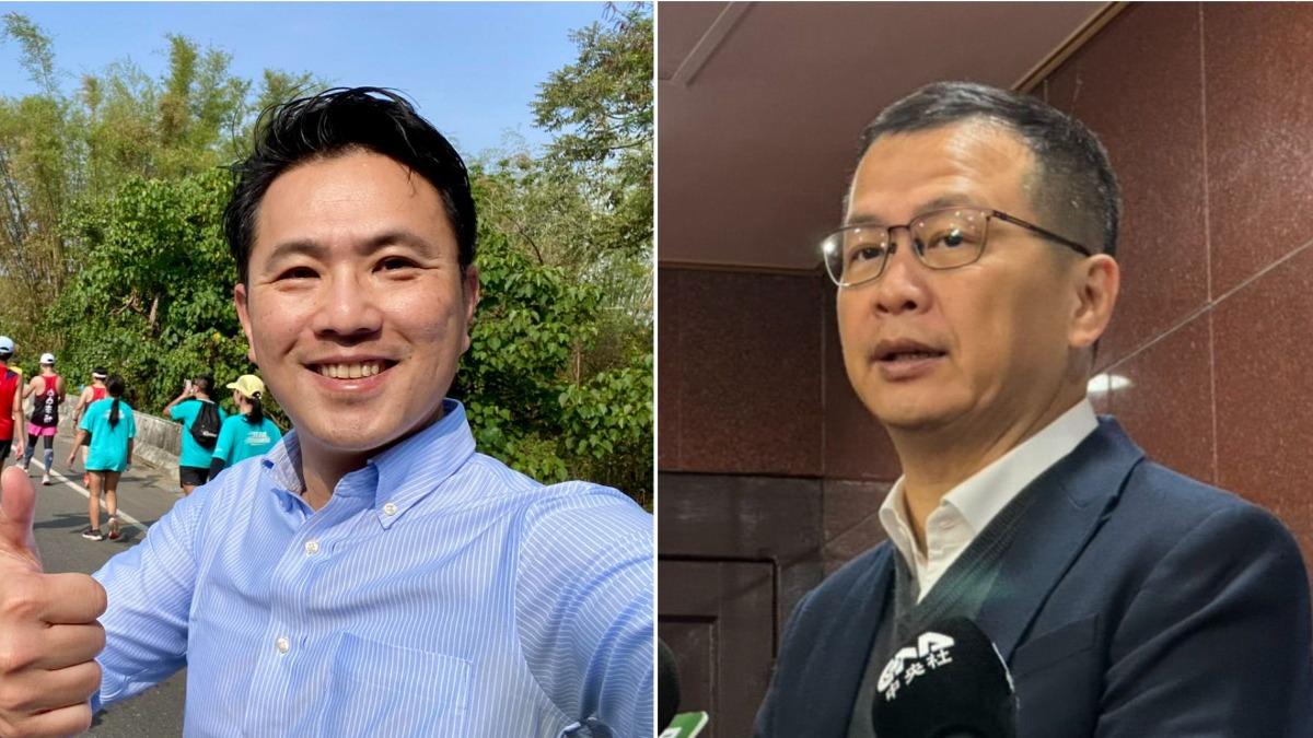 陳以信(左)、羅智強(右)遭點名接馬英九基金會執行長。(組合圖/翻攝陳以信臉書、陳怡潔攝)