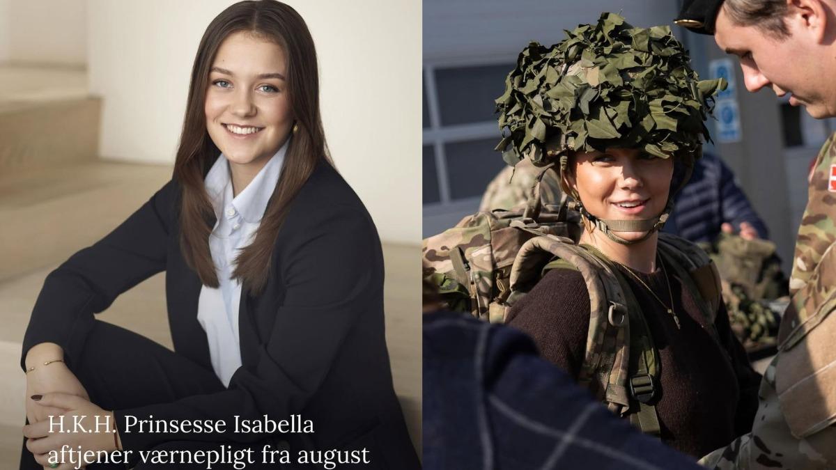 比閃兵藝人更猛!18歲丹麥公主「霸氣從軍11個月」 8月入伍