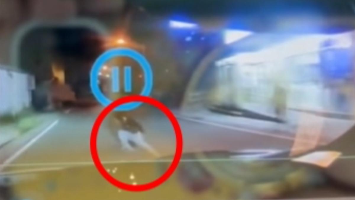 玩過頭?澎湖年輕男「橫躺馬路中央」險被撞 同夥竟大街裸奔