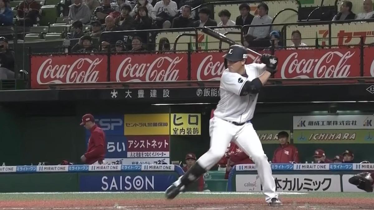 日職/林安可手感火燙!「扛四棒」連6戰敲安 西武仍慘吞3連敗