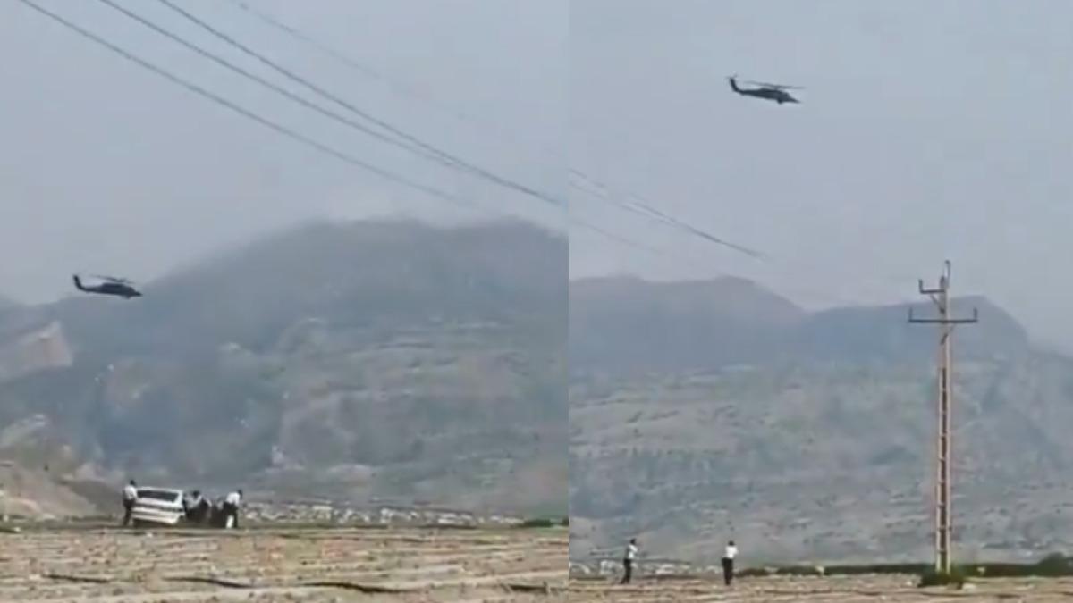 黑鷹直升機疑搜救美軍F-15E 遭伊朗警察「地面開火」畫面曝