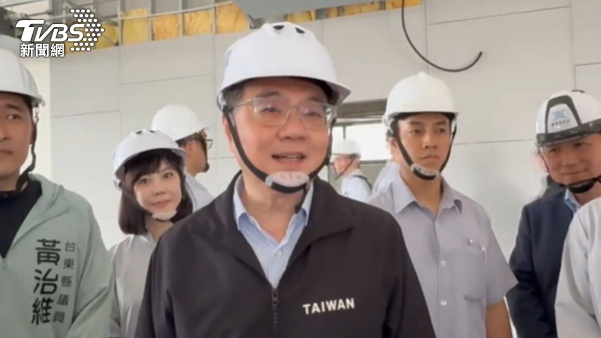 苗栗降下暴雨多處淹水,卓揆指示掌握災情並籲速過總預算。(圖/TVBS)