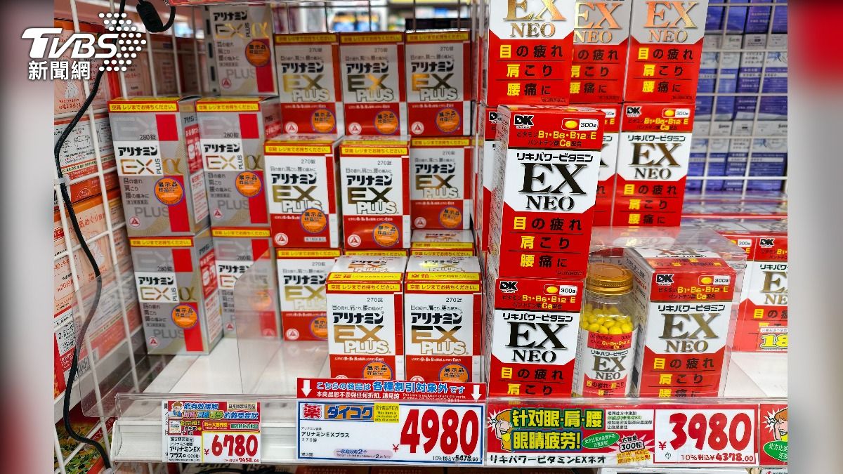 知名藥品合力他命,也有藥妝店自有品牌會做類似的包裝。(圖/林氏璧提供)