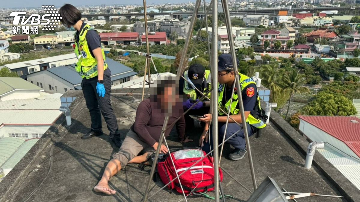 台中師傅洗水塔觸電倒下OHCA！學徒秒CPR鬼門關前搶命
