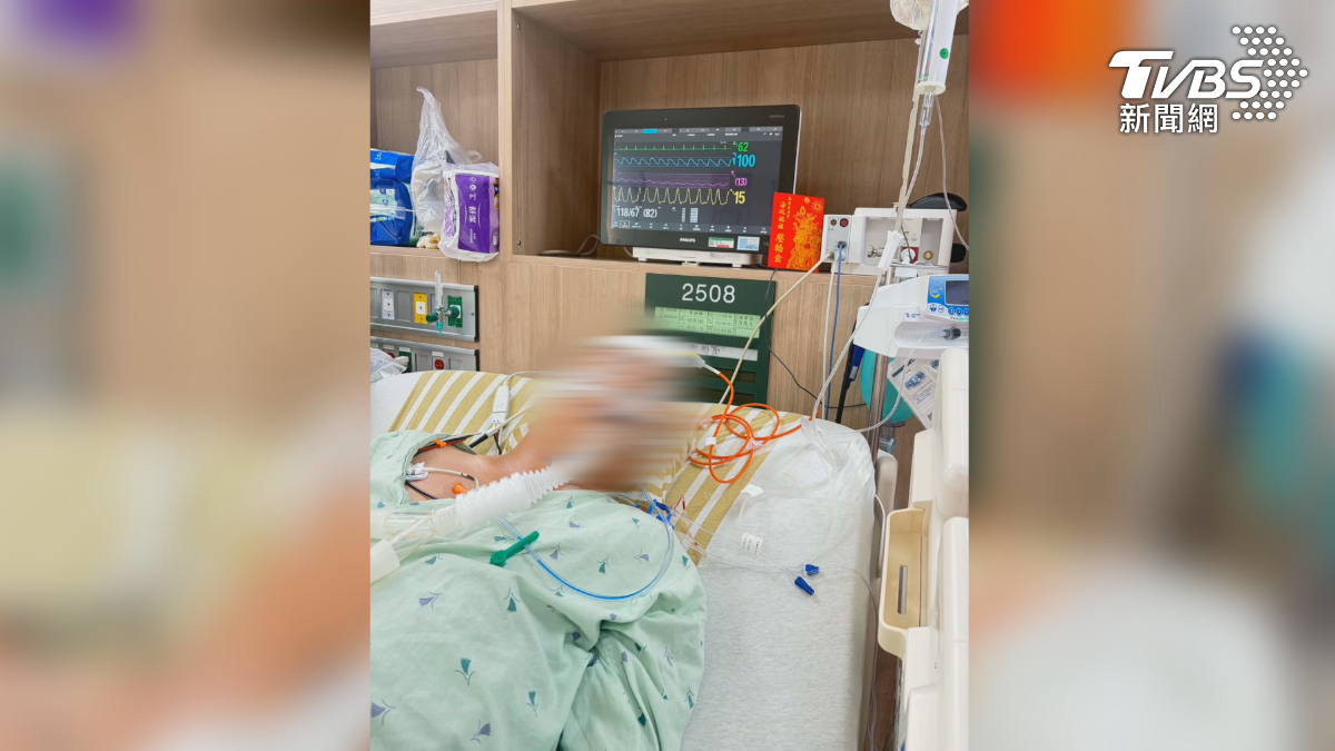 27歲李姓男子傷勢最為嚴重，當場昏迷送醫，經緊急開顱手術搶救（圖／TVBS）