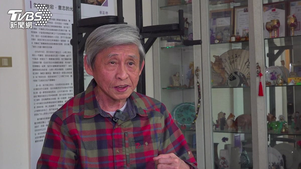 退休後,活得更精彩,劉孟德曾赴日打工換宿職業體驗2次。(圖/TVBS)