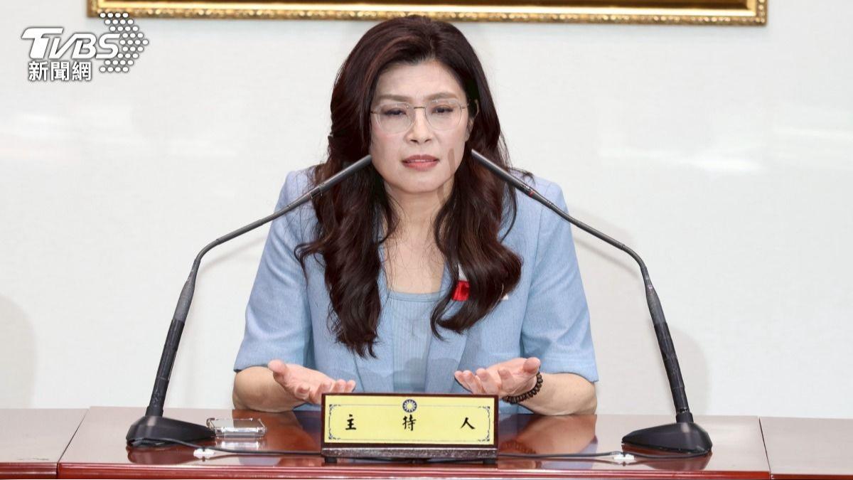 國民黨主席鄭麗文。（圖／潘建樺攝）