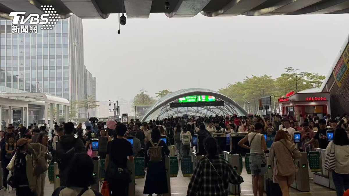清明北上潮爆發!港澳湧入深圳 2天近194萬人次創紀錄