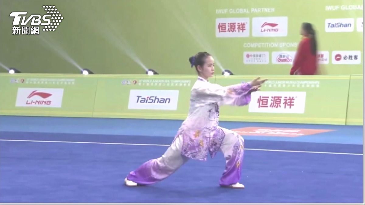 影音/國二少女練太極拳奪世界金牌!蕭彥煣「平常心應戰」成果驚艷。(圖/TVBS)