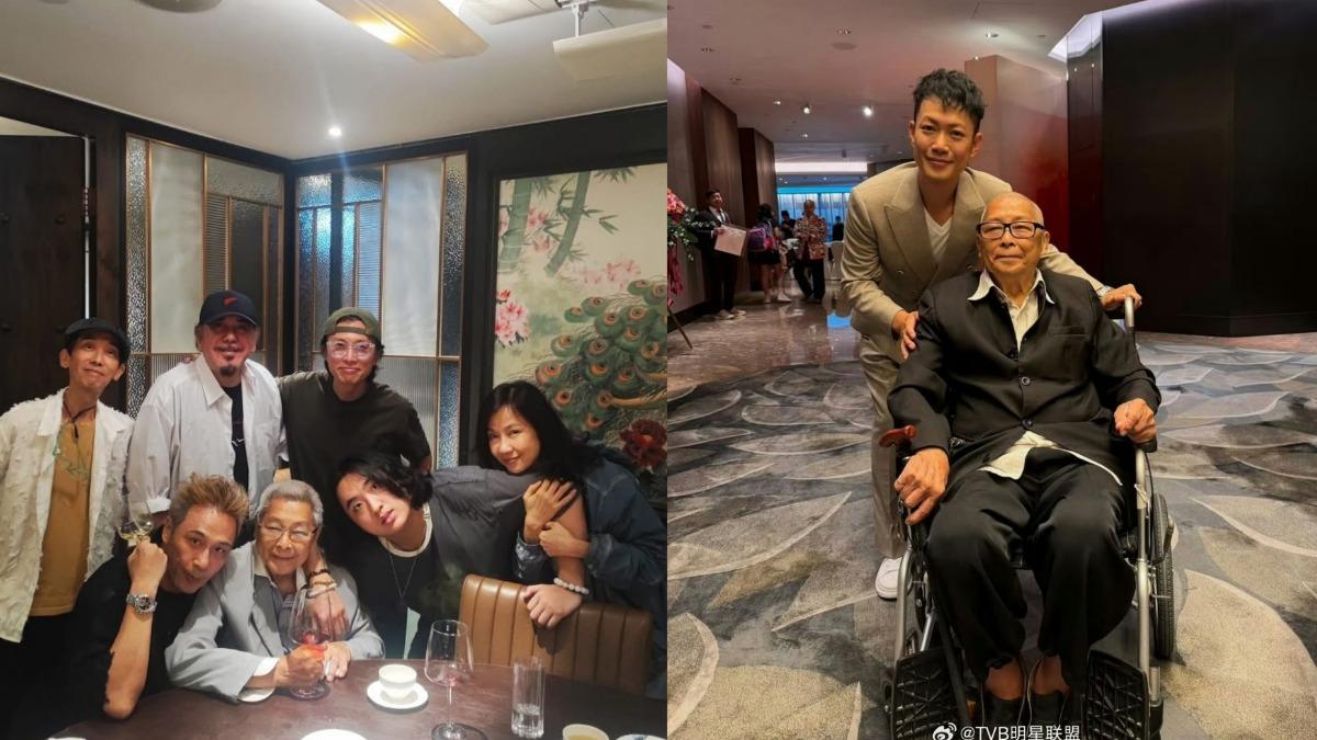 消失螢光幕多年!94歲劉兆銘坐輪椅現身聚會 「樹妖姥姥」現況曝