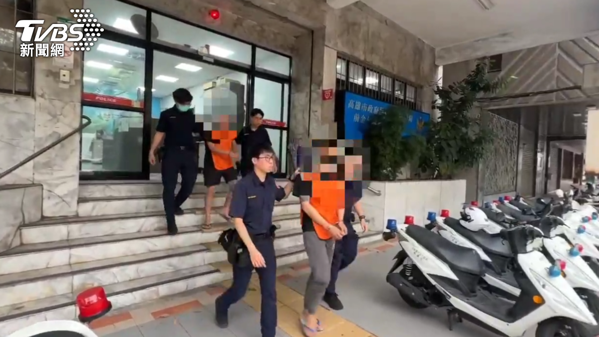 事後兩人全依違反毒品危害防制條例，遭警方法辦。（圖／TVBS）