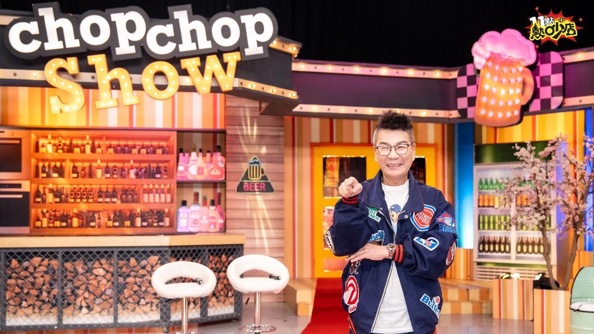 沈玉琳重返《11點熱吵店》。(圖/TVBS)