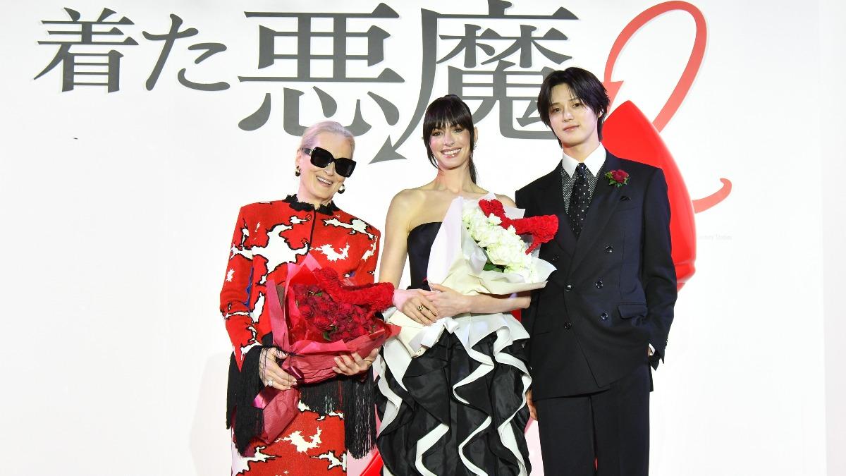 女王降臨！梅莉史翠普東京首映再現《Prada惡魔》經典台詞　高喊「That’s all」全場瘋狂