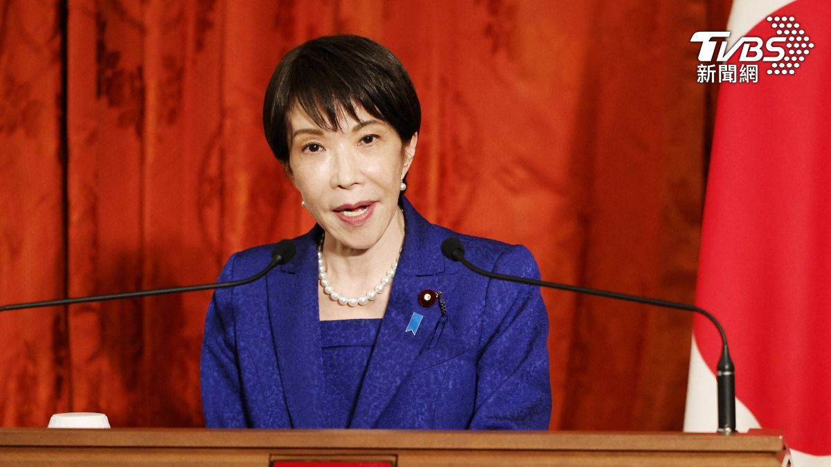日本首相高市早苗6日表示正積極安排分別與美國與伊朗領袖會面。（圖／達志影像路透社）