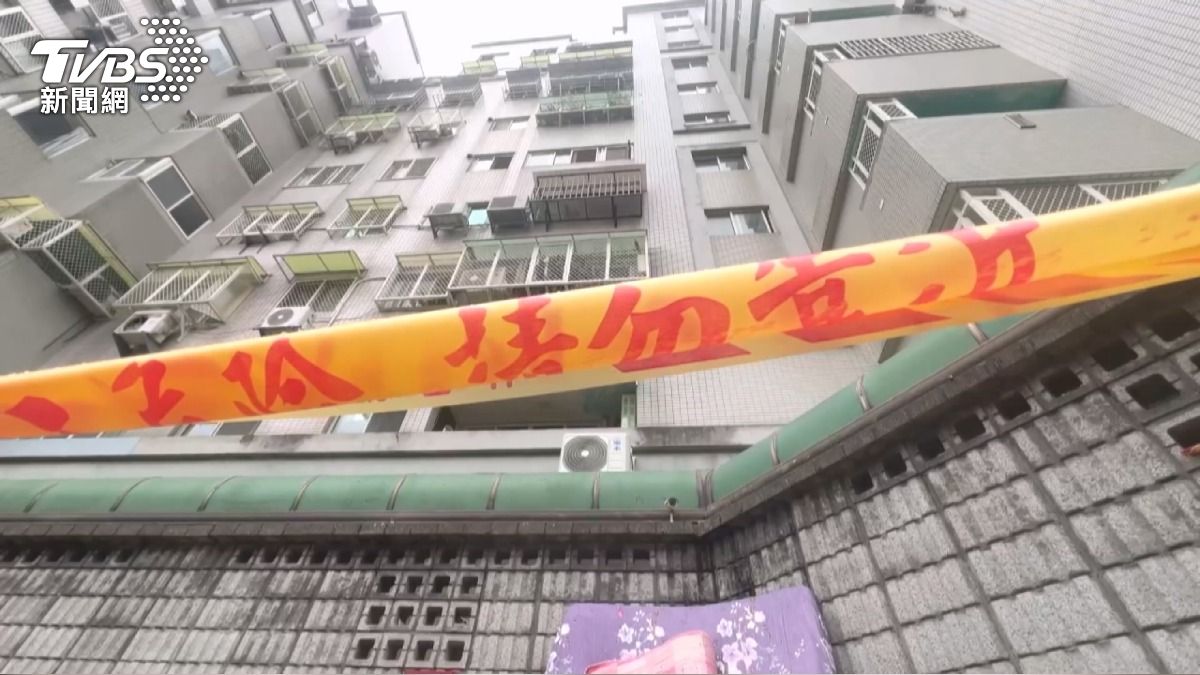 媽曬衣她推開鐵窗！台中2歲女「8樓墜落」濺血　加護病房搶救。(圖／TVBS)