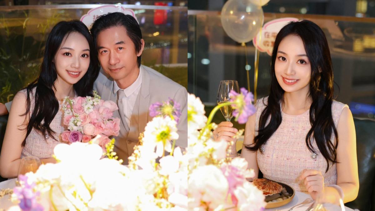 黃舒駿老婆外貌相當甜美,引發網友搶看。(圖/翻攝自黃舒駿Threads)