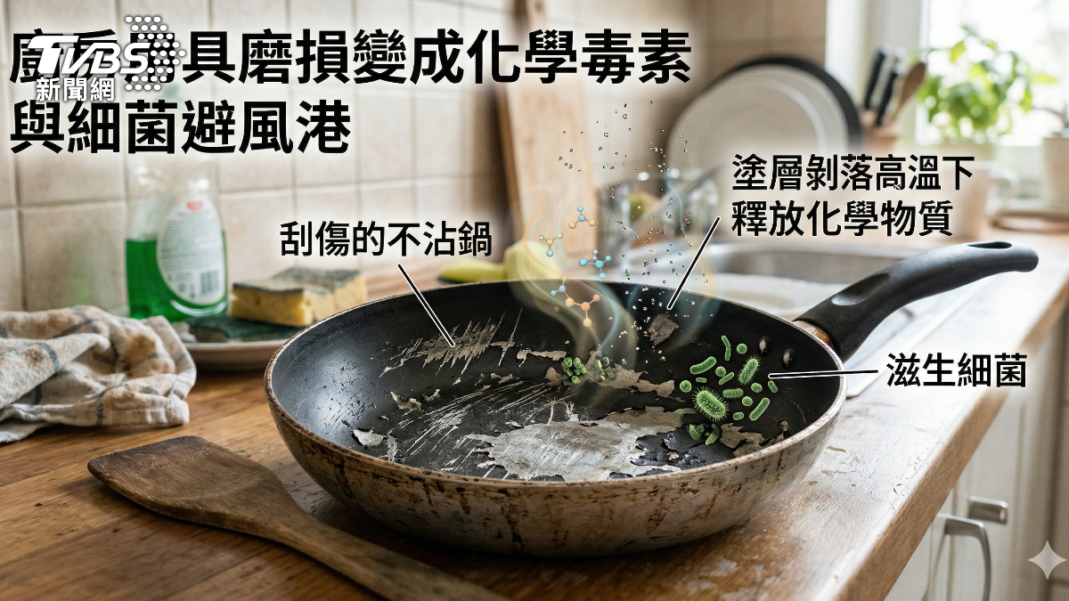 小心病從口入！廚房5大清潔死角藏菌量驚人　恐吃下肚！ (圖/TVBS)