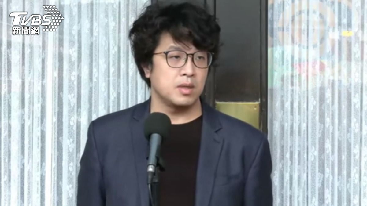 沈伯洋強調黨中央一定會派出最強人選,出戰首都大選。(圖/TVBS)