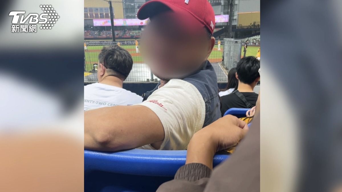 「女人不懂要教一下」!男球迷拍啦啦隊被勸,性別歧視言論惹眾怒。(圖/民眾提供)