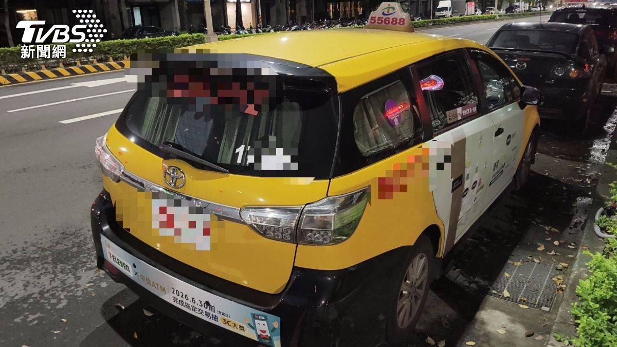 具毒品前科的劉姓男子,搭乘計程車時竟突然持刀打劫。(圖/TVBS)