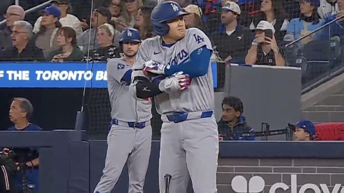 MLB/山本由伸被猛噓後飆6K、僅失1分 大谷翔平「手肘遭擊中」面露痛苦